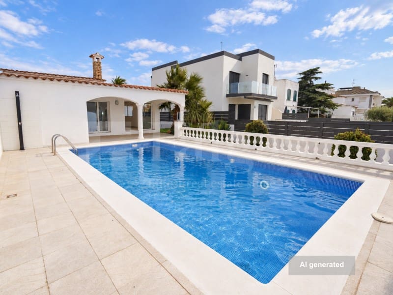 3 slaapkamer Villa te koop in Empuriabrava met zwembad garage - € 975.000 (Ref: 10086047)