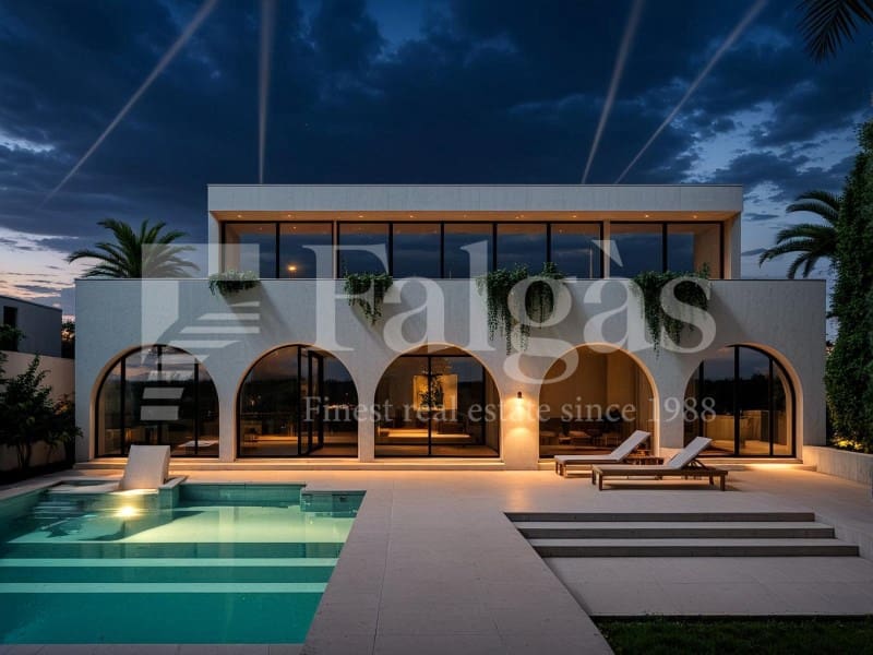 5 sypialnia Willa na sprzedaż w Empuriabrava z basenem garażem - 3 200 000 € (Ref: 9192946)