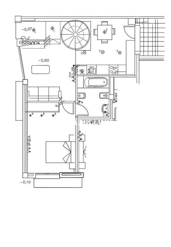 3 makuuhuone Huoneisto myytävänä paikassa Barcelona kaupunki - 500 000 € (Ref: 9562527)