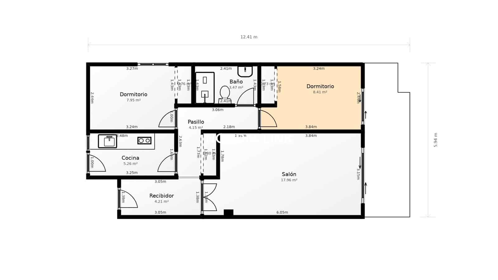 2 bedroom Flat for sale in Salou - € 235,000 (Ref: 9562530)