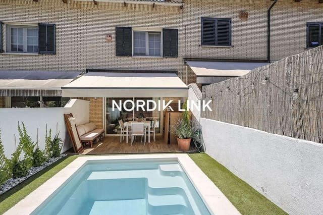 3 bedroom Semi-detached Villa for sale in Sant Cugat del Vallès with pool garage - € 1,240,000 (Ref: 9919015)