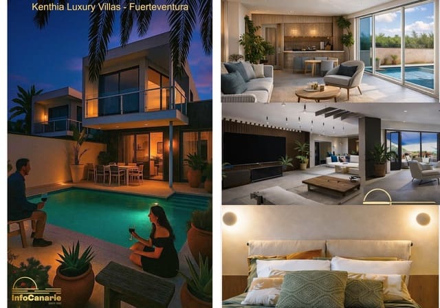 3 slaapkamer Villa te koop in Villaverde, La Oliva met zwembad garage - € 460.000 (Ref: 9626449)