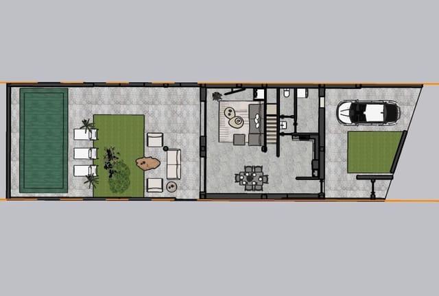 3 soverom Villa til salgs i Villaverde, La Oliva med svømmebasseng garasje - € 460 000 (Ref: 9626449)