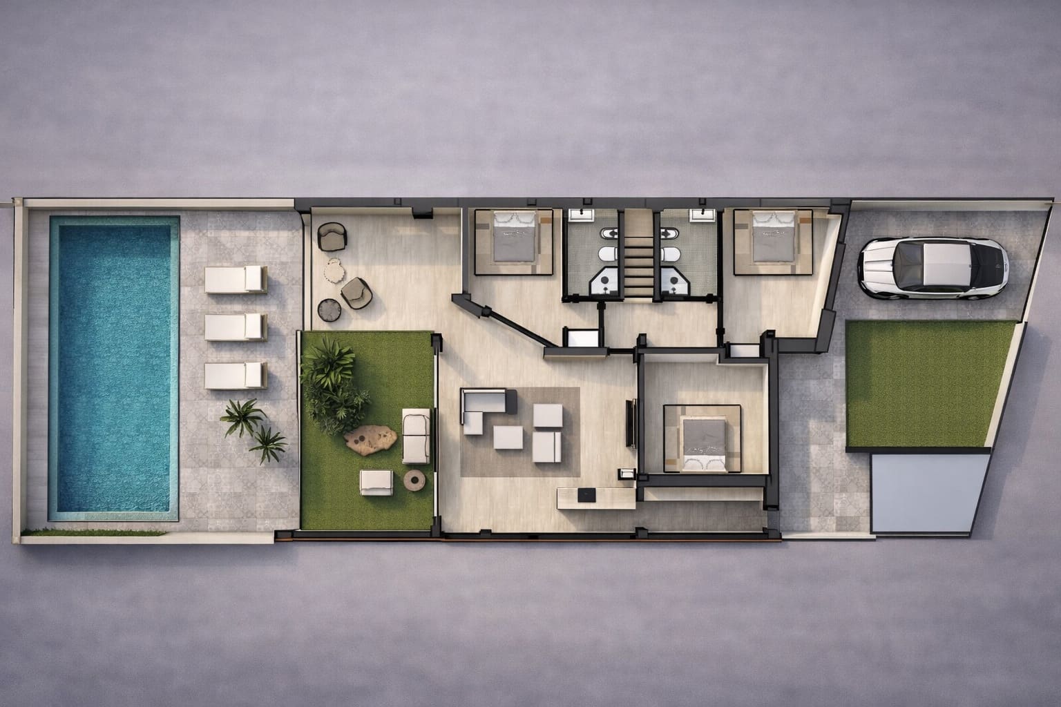 3 soveværelse Semi-Rækkehus til salg i Villaverde med swimmingpool garage - € 470.000 (Ref: 9627937)