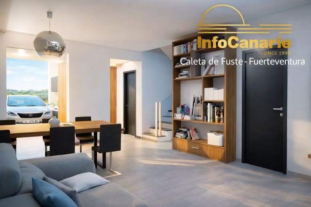 3 soveværelse Rækkehus til salg i Caleta de Fuste, Antigua med swimmingpool garage - € 339.000 (Ref: 9635042)