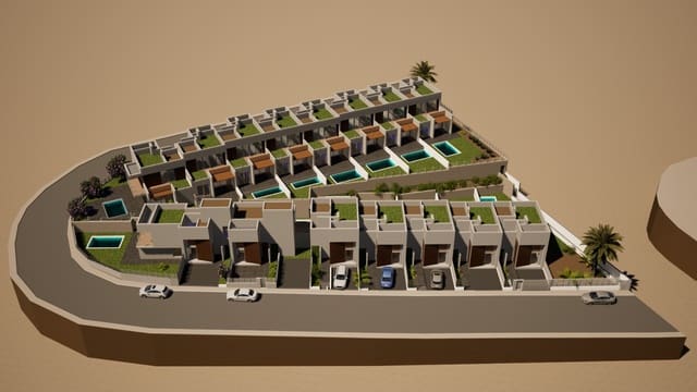 3 soverom Rekkehus til salgs i Caleta de Fuste, Antigua med svømmebasseng garasje - € 339 000 (Ref: 9635042)