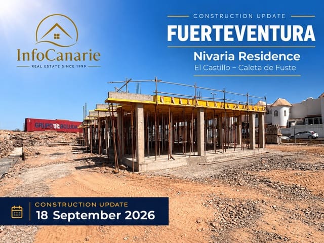 3 soveværelse Rækkehus til salg i Caleta de Fuste, Antigua med swimmingpool garage - € 339.000 (Ref: 9635042)