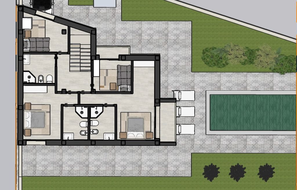 4 bedroom Townhouse for sale in Villaverde with pool garage - € 753,000 (Ref: 9640621)