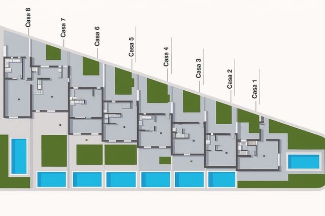 4 bedroom Townhouse for sale in Villaverde, La Oliva with pool garage - € 753,000 (Ref: 9640621)