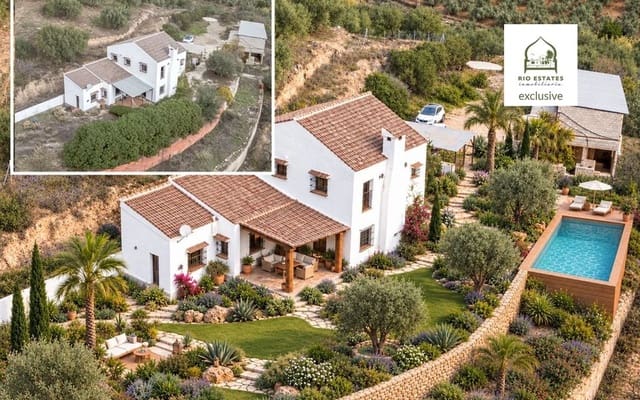 3 soveværelse Finca/Landehus til salg i Riogordo med garage - € 360.000 (Ref: 10048860)