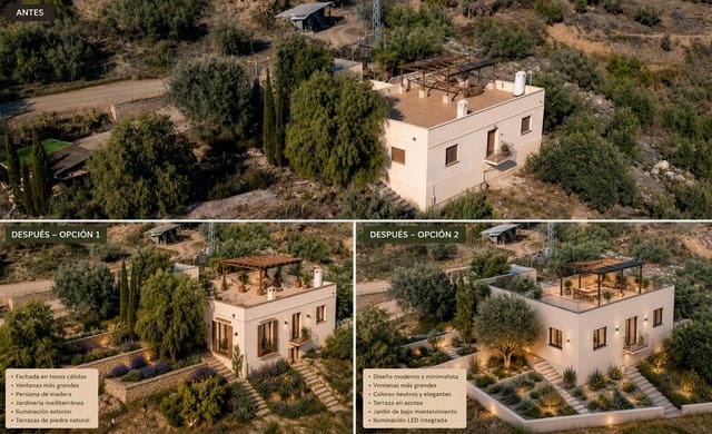3 soveværelse Finca/Landehus til salg i Riogordo - € 240.000 (Ref: 9850325)
