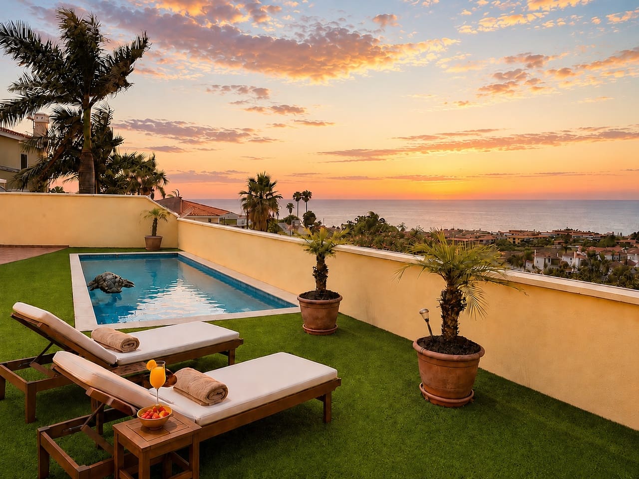 4 soverom Villa til salgs i Puerto de la Cruz med svømmebasseng garasje - € 1 199 000 (Ref: 10076780)