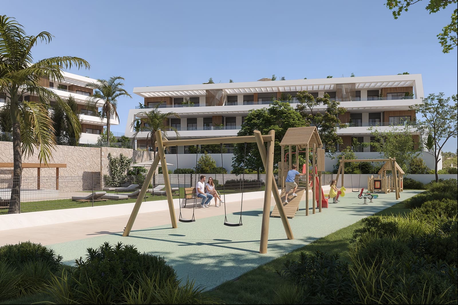 2 bedroom Apartment for sale in Finestrat with pool - € 375,000 (Ref: 9559775)