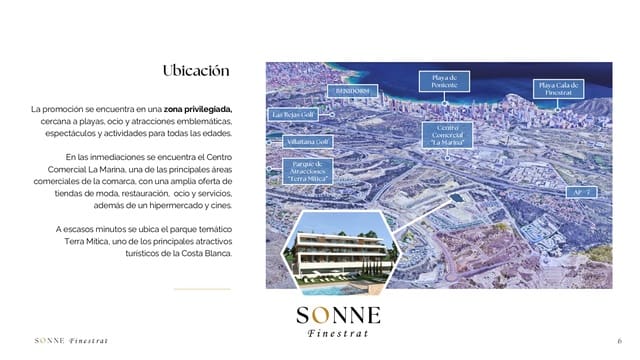 2 makuuhuone Huoneisto myytävänä paikassa Balcón de Finestrat - Terra Marina, Finestrat mukana uima-altaan - 375 000 € (Ref: 9588065)