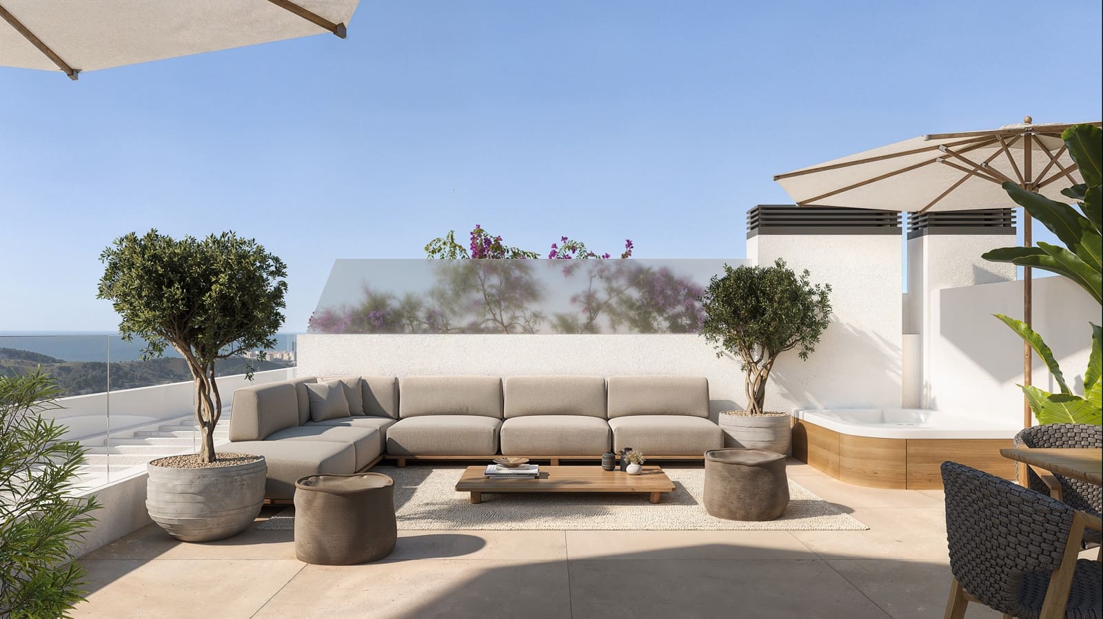 2 soveværelse Lejlighed til salg i Finestrat med swimmingpool - € 375.000 (Ref: 9588065)