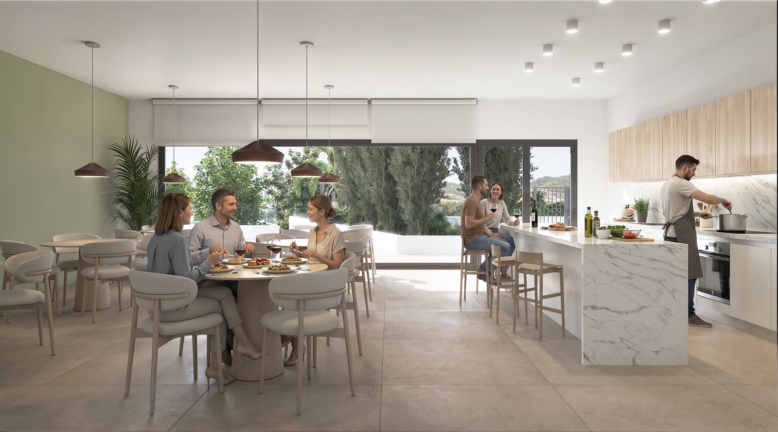 2 soveværelse Lejlighed til salg i Finestrat med swimmingpool - € 375.000 (Ref: 9588065)