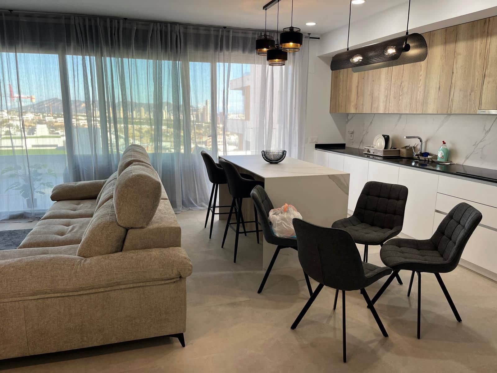 2 camera da letto Appartamento da affittare in Finestrat con piscina garage - 2.000 € (Rif: 9569397)