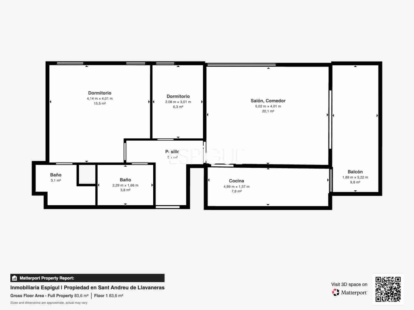 Piso de 2 habitaciones en Sant Andreu de Llavaneres en venta con piscina garaje - 520.000 € (Ref: 10016038)
