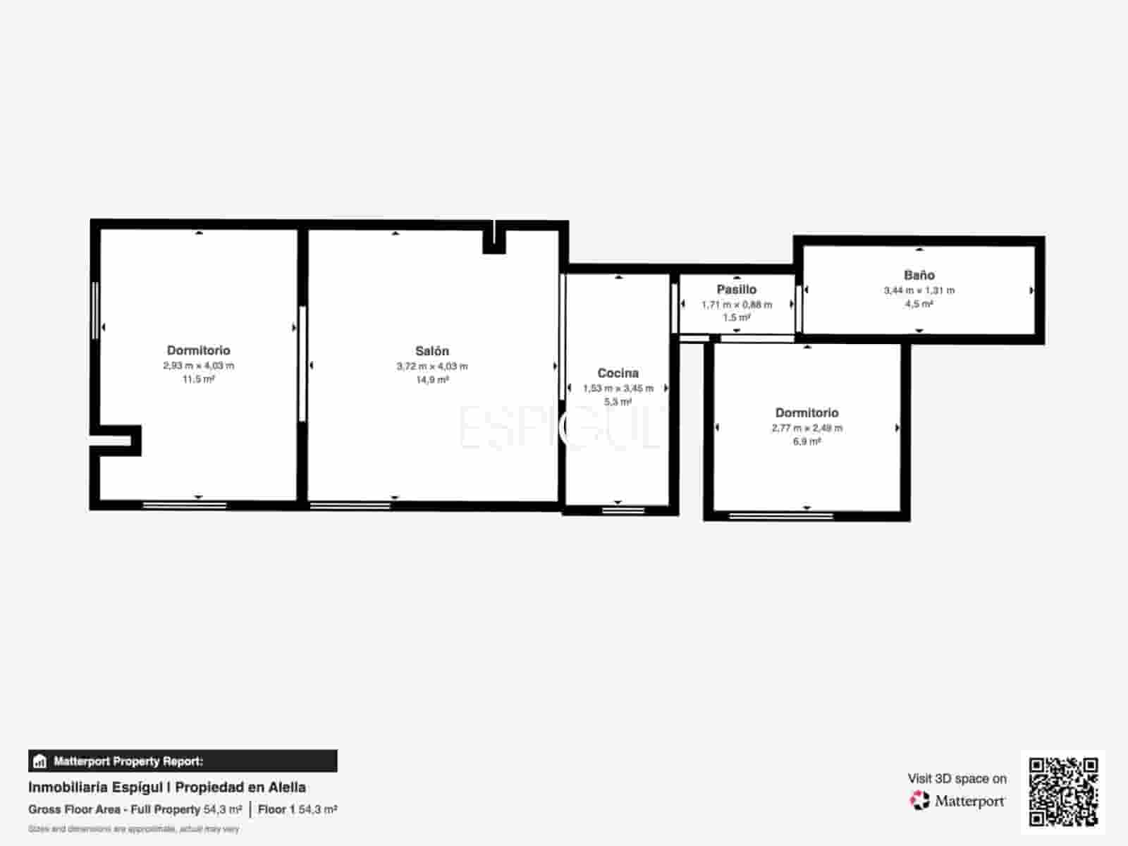 2 quarto Penthouse para venda em Alella - 349 000 € (Ref: 10016039)