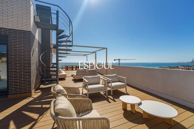 3 bedroom Penthouse for sale in Montgat with pool garage - € 980,000 (Ref: 10016040)