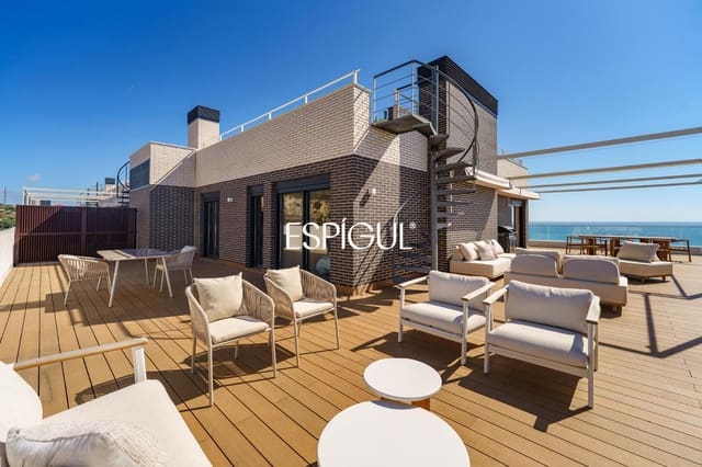 3 bedroom Penthouse for sale in Montgat with pool garage - € 980,000 (Ref: 10016040)