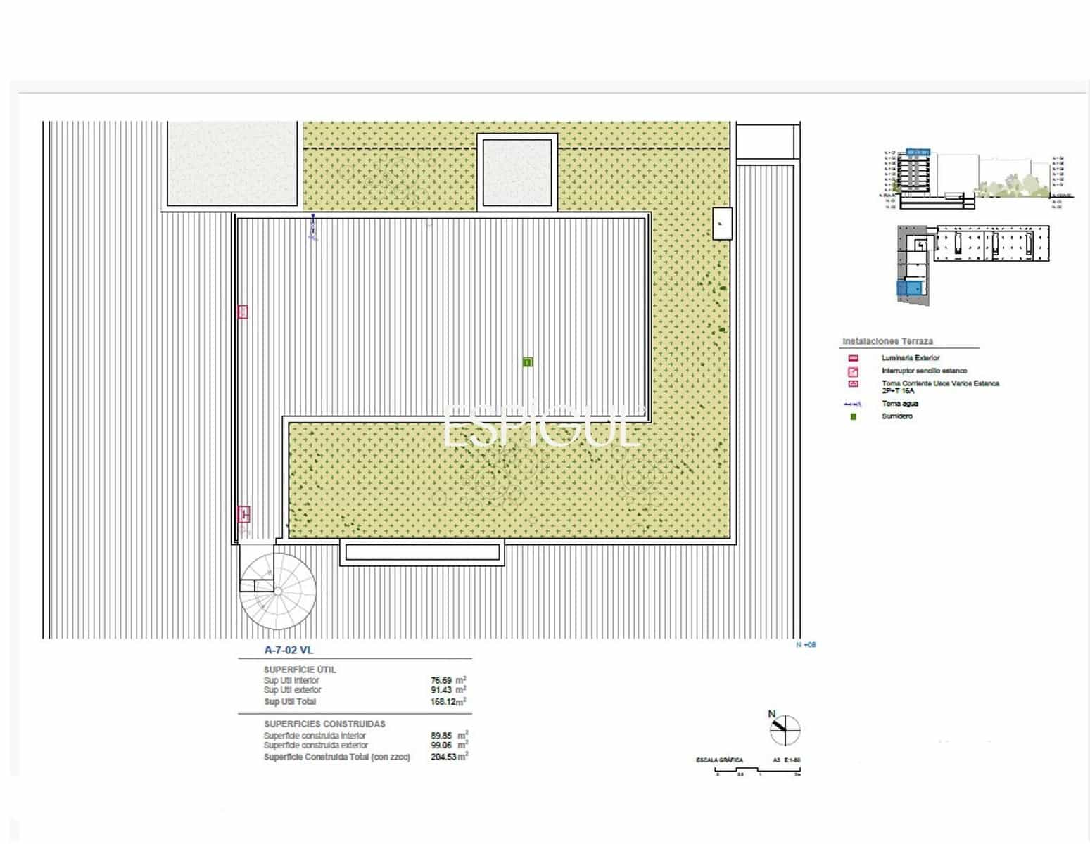 3 bedroom Penthouse for sale in Montgat with pool garage - € 980,000 (Ref: 10016040)