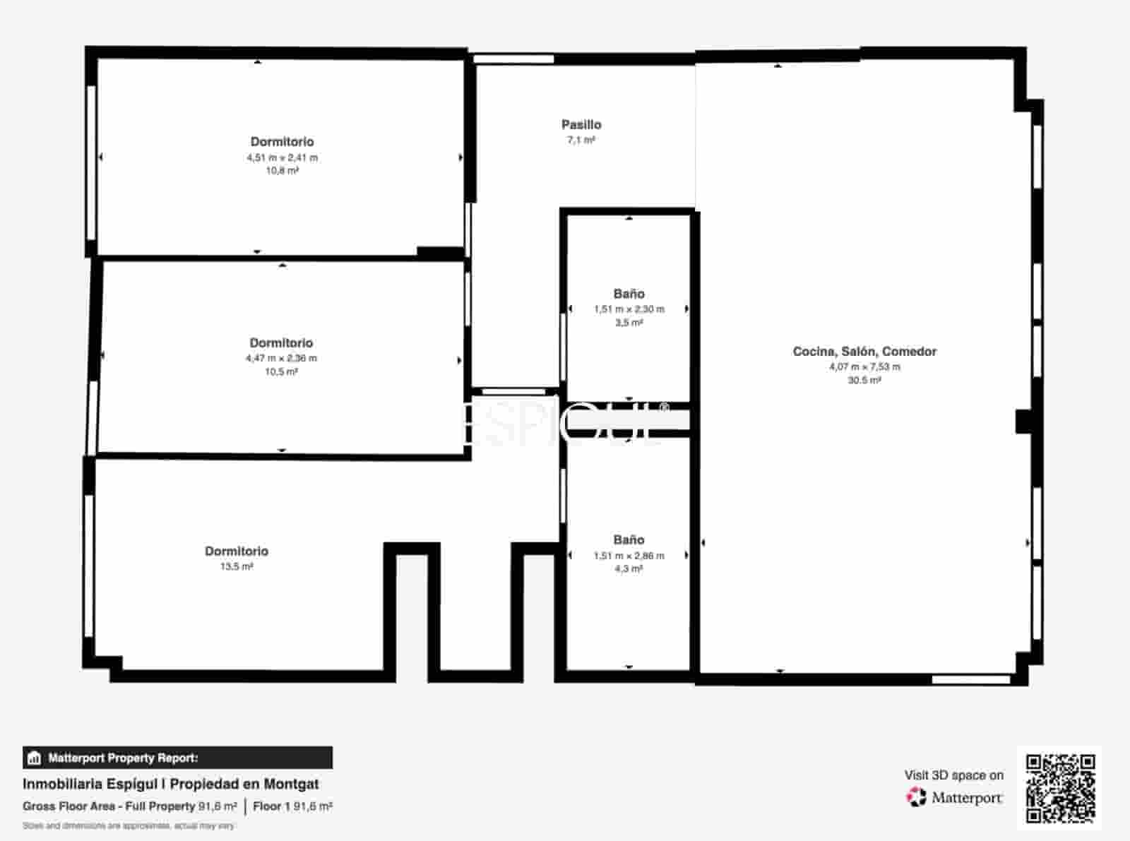 3 bedroom Penthouse for sale in Montgat with pool garage - € 980,000 (Ref: 10016040)