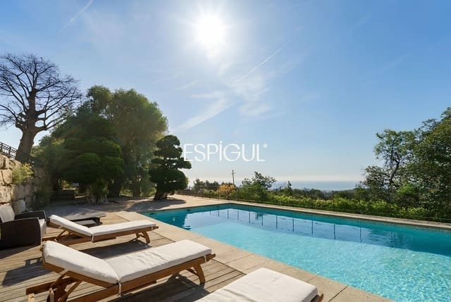 6 soverom Villa til salgs i Cabrera de Mar med svømmebasseng garasje - € 7 100 000 (Ref: 10016045)