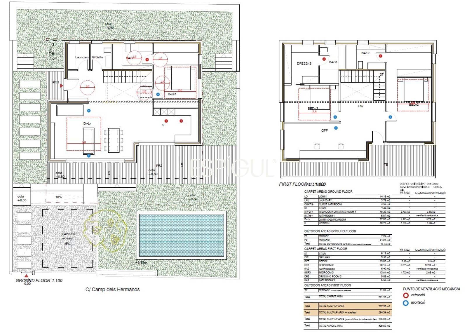 4 bedroom Villa for sale in Vilassar de Dalt with pool garage - € 1,470,000 (Ref: 10016074)