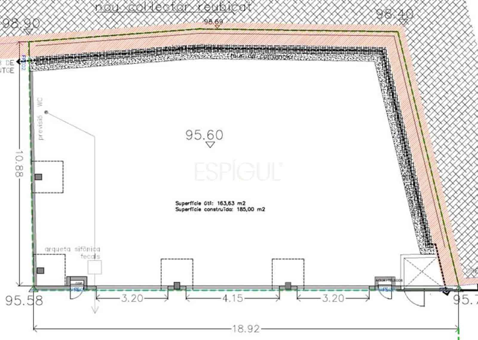 Comercial para arrendar em Teia - 1 600 € (Ref: 10016086)