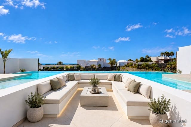 6 soverom Villa til salgs i Puerto Calero, Yaiza med svømmebasseng garasje - € 2 600 000 (Ref: 10171487)
