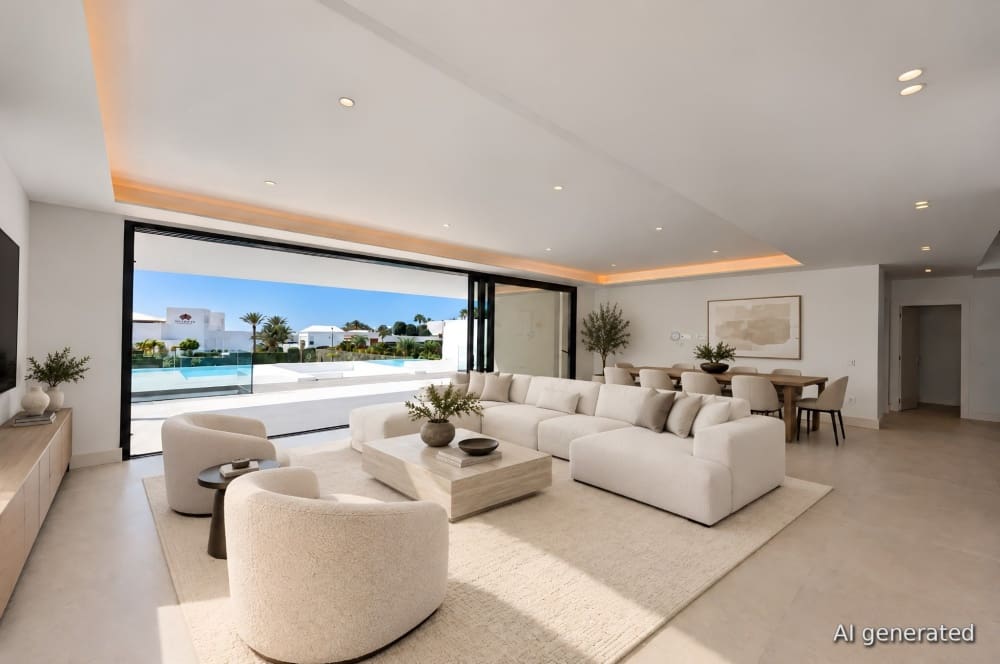 6 bedroom Villa for sale in Puerto Calero with pool garage - € 2,600,000 (Ref: 10171487)