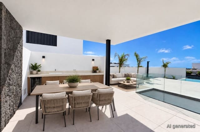 6 soverom Villa til salgs i Puerto Calero, Yaiza med svømmebasseng garasje - € 2 600 000 (Ref: 10171487)
