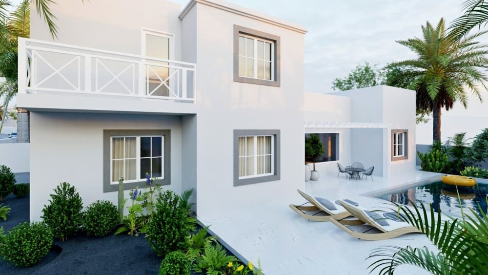 3 bedroom Villa for sale in Playa Blanca with pool - € 498,000 (Ref: 9924608)