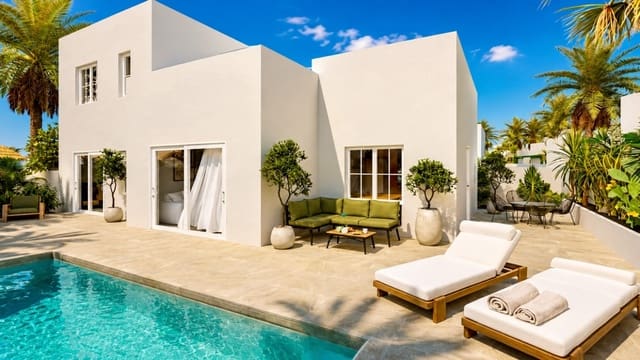 3 soveværelse Villa til salg i Playa Blanca, Yaiza med swimmingpool - € 498.000 (Ref: 9924608)