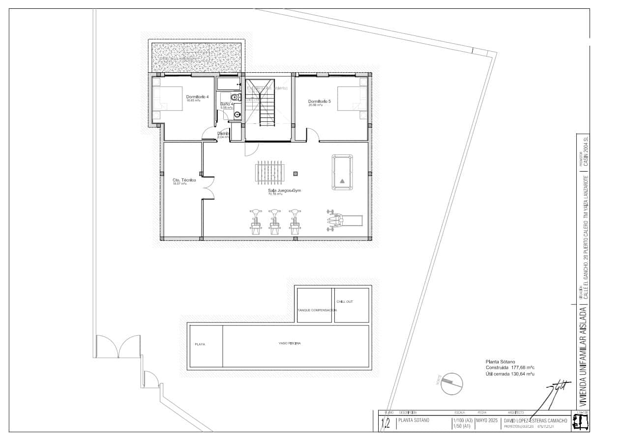 5 bedroom Villa for sale in Puerto Calero with pool - € 1,690,000 (Ref: 9927386)