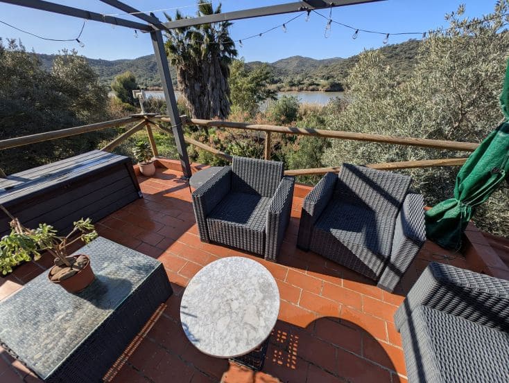 2 soveværelse Finca/Landehus til salg i Sanlucar de Guadiana med swimmingpool garage - € 180.000 (Ref: 9227846)