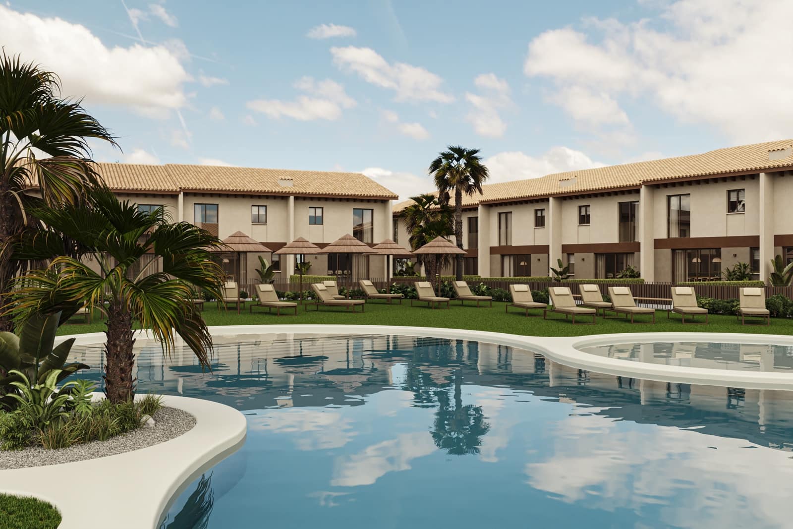 3 soveværelse Rækkehus til salg i Alzira med swimmingpool garage - € 265.000 (Ref: 9270383)