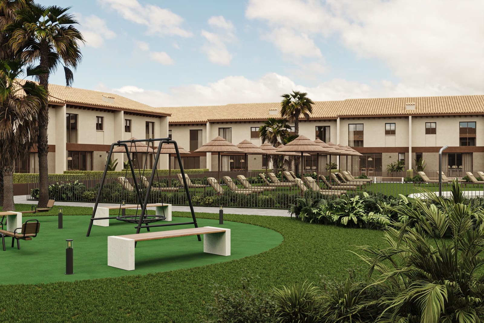 3 soveværelse Rækkehus til salg i Alzira med swimmingpool garage - € 265.000 (Ref: 9270383)