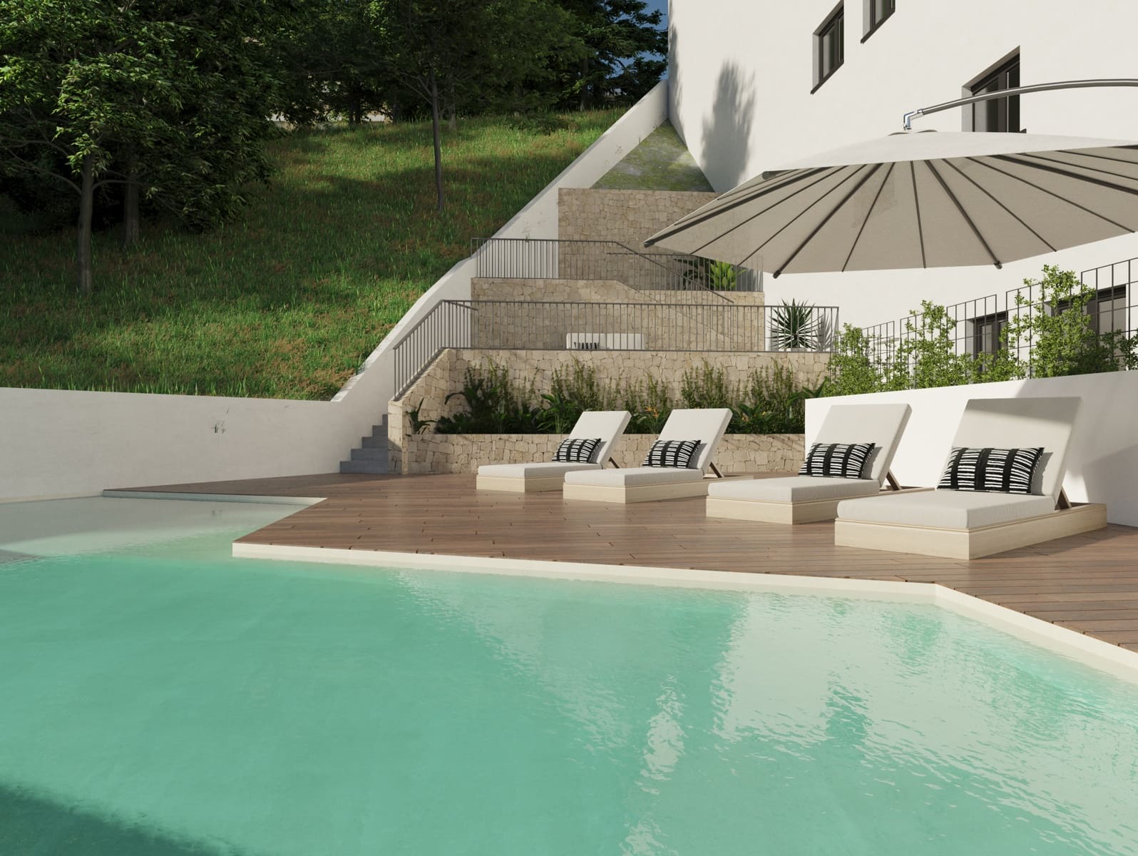 3 soveværelse Rækkehus til salg i Aguadulce (Almeria) med swimmingpool garage - € 297.000 (Ref: 9271708)