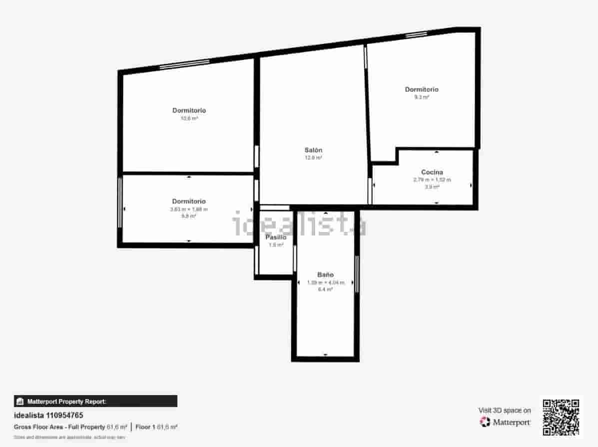 3 slaapkamer Flat te koop in Mataro - € 185.000 (Ref: 9956046)