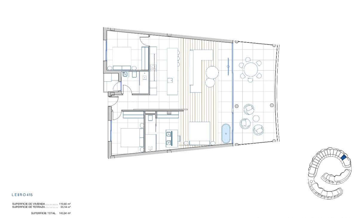 3 soveværelse Lejlighed til salg i Fuengirola med swimmingpool garage - € 760.000 (Ref: 9258099)
