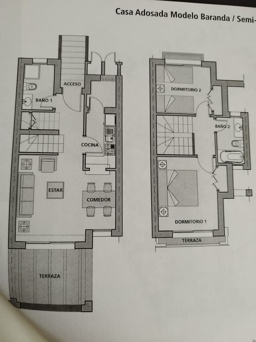2 soveværelse Rækkehus til salg i Roda med swimmingpool garage - € 205.000 (Ref: 9322101)