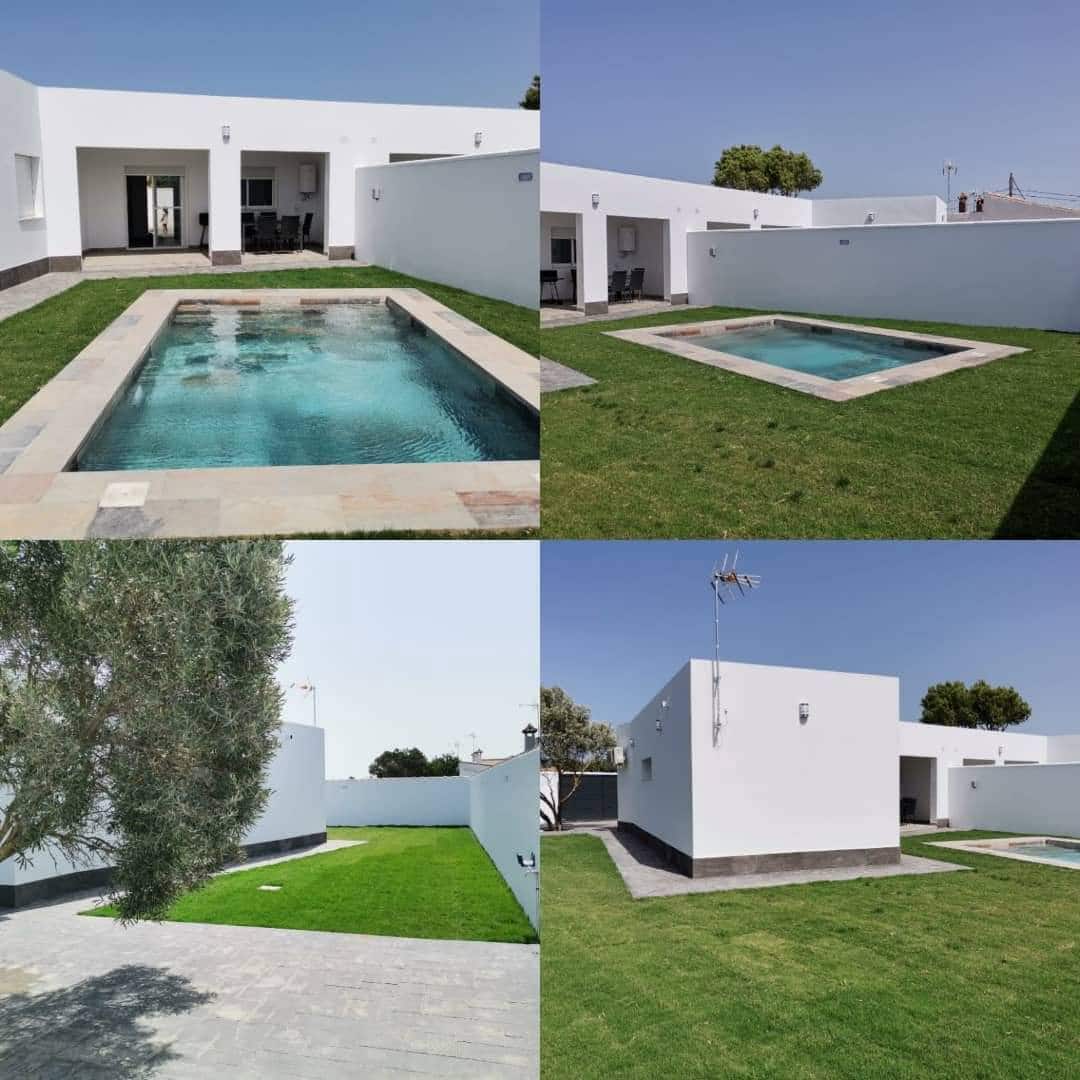 2 slaapkamer Villa te koop in Chiclana de la Frontera met zwembad - € 320.000 (Ref: 9436608)