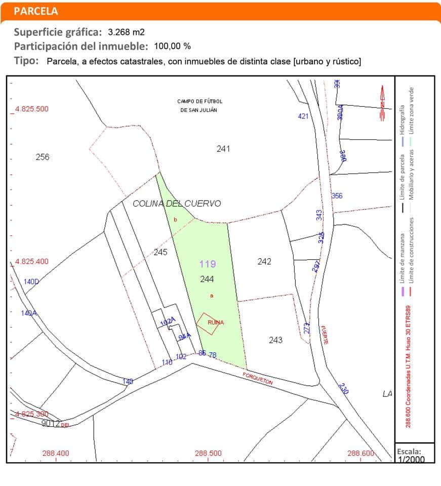 Mark till salu i Gijon - 1 000 000 € (Ref: 9314311)