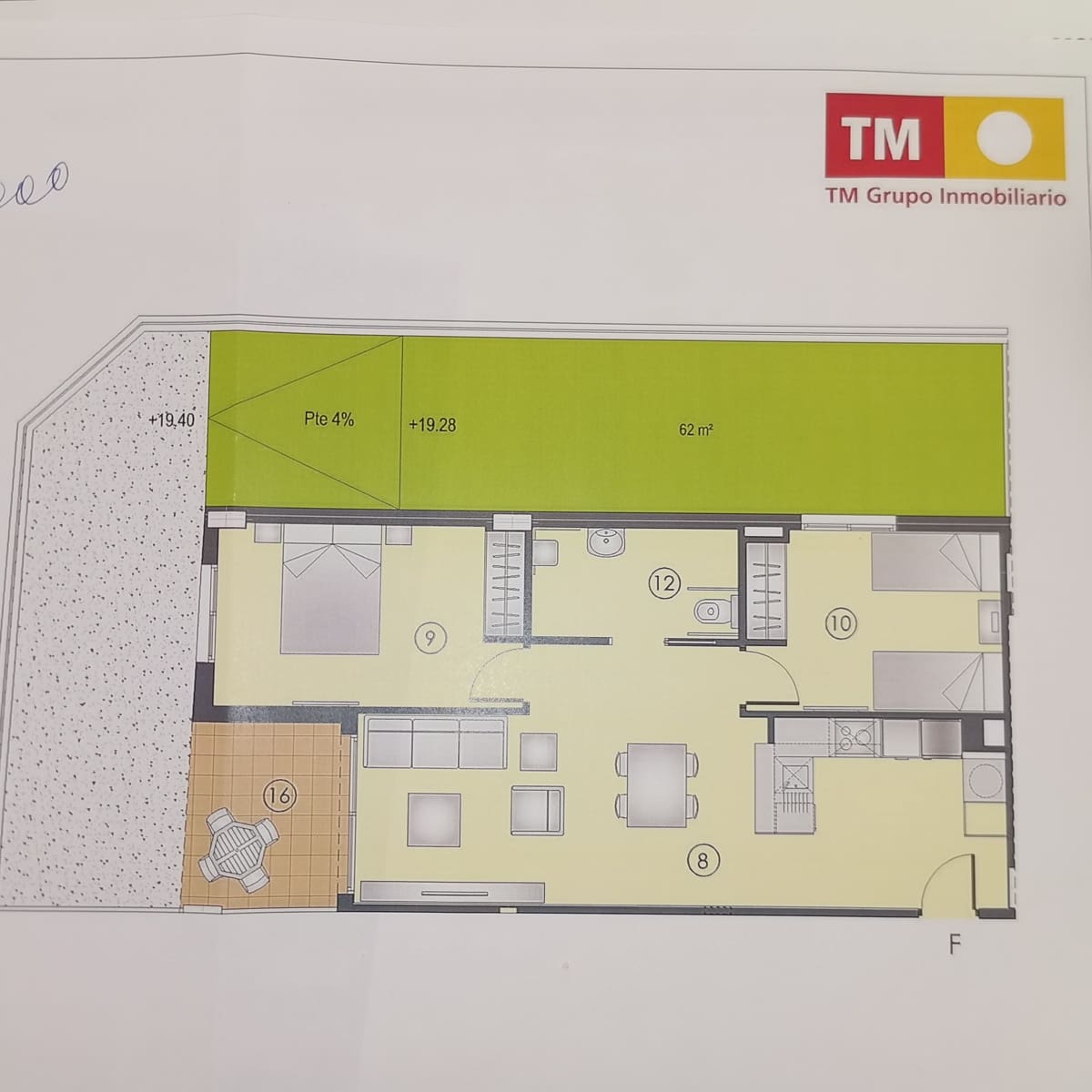 2 camera da letto Appartamento da affittare in Pilar de la Horadada con piscina garage - 1.200 € (Rif: 9301937)