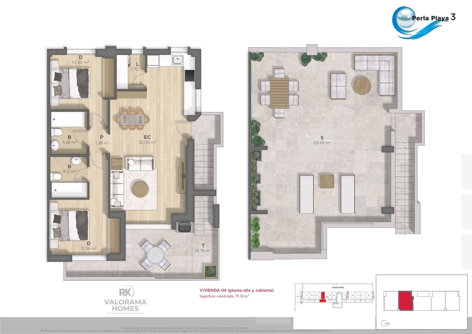 2 makuuhuone Huvila myytävänä paikassa Alamillo mukana 
autotalli - 320 457 € (Ref: 9417779)