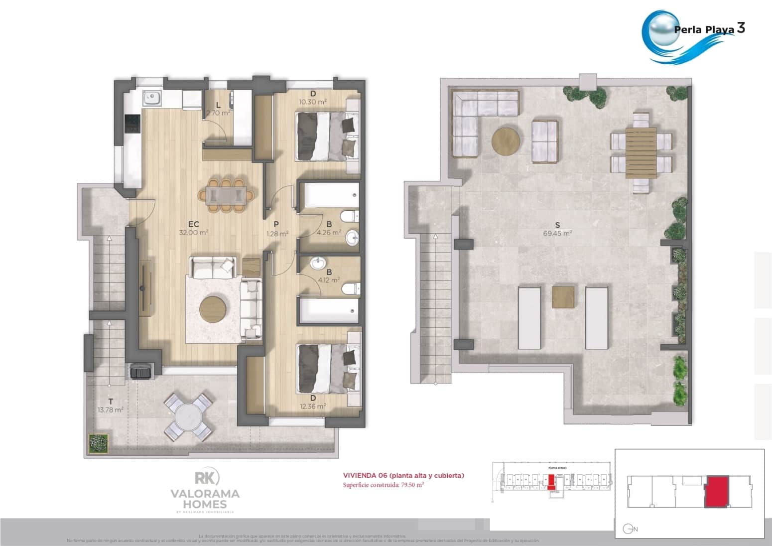 2 makuuhuone Huvila myytävänä paikassa Alamillo mukana 
autotalli - 320 457 € (Ref: 9417779)