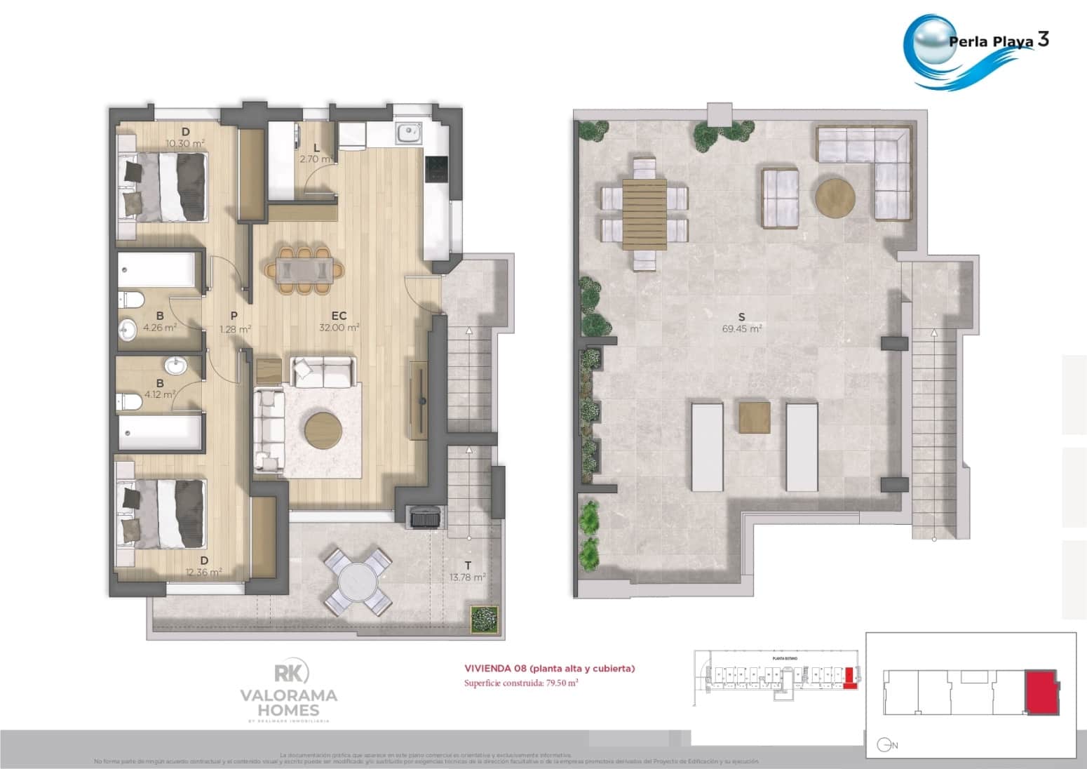 2 makuuhuone Huvila myytävänä paikassa Alamillo mukana 
autotalli - 320 457 € (Ref: 9417779)