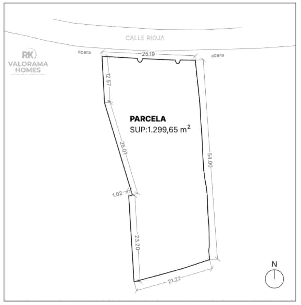 Building Plot for sale in Murcia city - € 299,000 (Ref: 9542025)